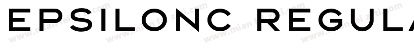 EpsilonC Regular字体转换